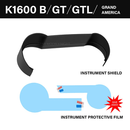 Motorcycle Instrument Sun Visor Cover Guard for BMW R1250RT R1200RT K1600GTL