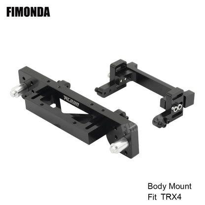 1/10 RC Crawler LC80 ABS Body Interior Roof Rack Bull Bar LED SCX10 TRX4