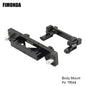 1/10 RC Crawler LC80 ABS Body Interior Roof Rack Bull Bar LED SCX10 TRX4