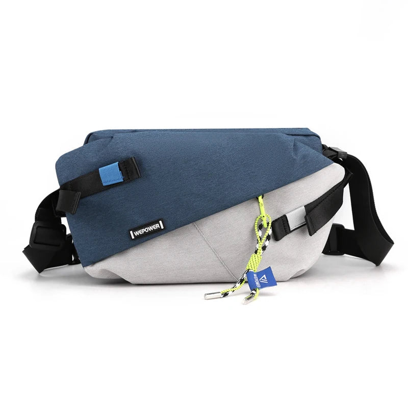 High Quality Nylon Panelled Waist Packs 2024 New Brand Unisex Chest Pack Casual Outdoor Travel Crossbody Bag Men Wasit Belt Bags-EXPROTAS