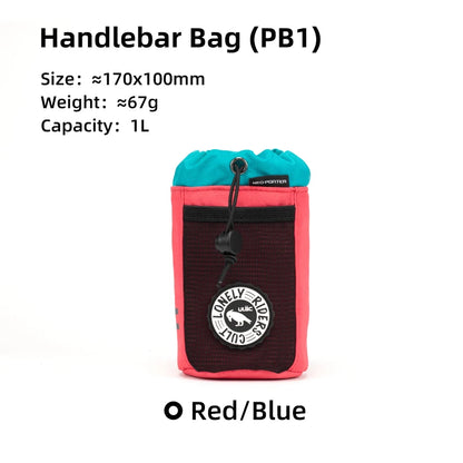 Insulated Handlebar Stem Bag C-HOLD Water Bottle Pouch Bikepacking Touring