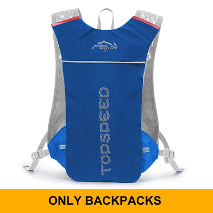 Outdoor Trail Running 5L Ultralight Backpack Hydration Jogging Vest Men Breathable Marathon Bicycle Bag Water Bottle 500ML-EXPROTAS