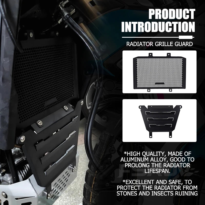 For CFMOTO 450MT 2024-2025 Radiator Guard Engine Cover Protection Grill Protector