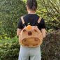 Kawaii Capybara Plush Shoulder Bag Mini Backpack Doll Kids Gift