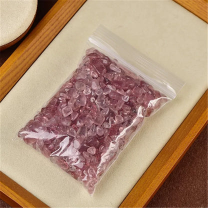 Natural Crystal Pebbles 100g Fish Tank Aquarium Decor Agate Chips
