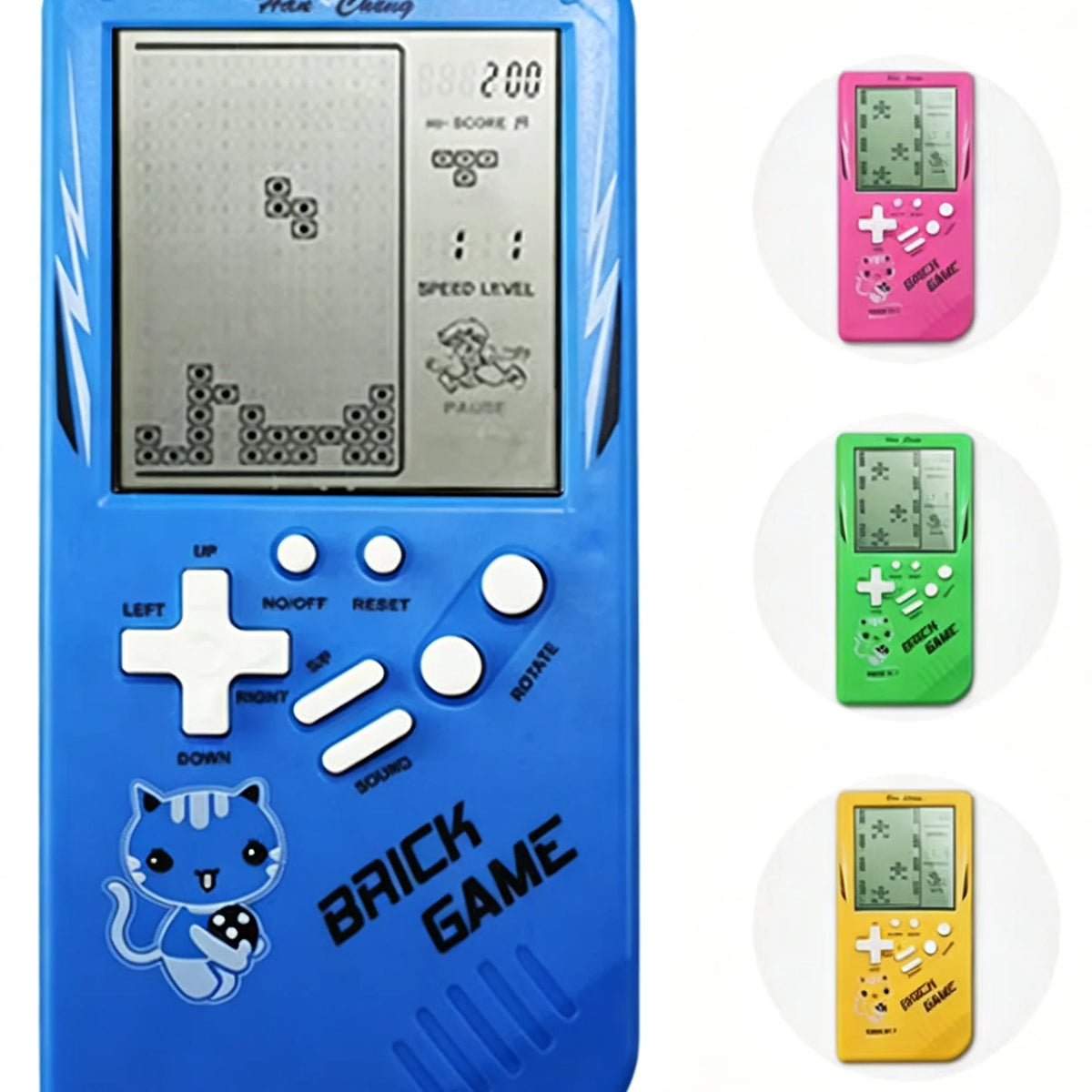 Retro Handheld Game Console for Kids Classic Video Games Large Screen