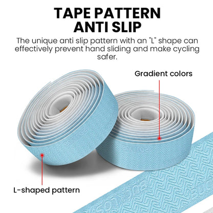 Road Gravel Handlebar Tape BUCKLOS Gradient Non-Slip Soft Bike Bar Wrap