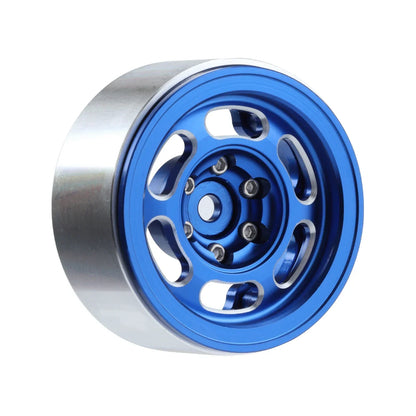 4Pcs CNC Aluminium 1.3in Beadlock Wheels 1/18 1/24 RC Crawler Rims