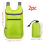 Weekend Travel Bag Foldable Waterproof Lightweight Large Capacity Backpack