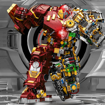 2700+PCS Iron Heroes Mech Building Set DIY Blocks Toy for Kids & Adults