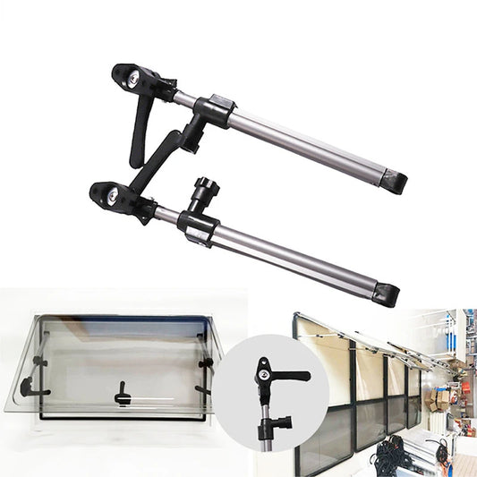 Aluminum Alloy RV Window Support Rod Pair for Motorhome Trailer 255/310mm