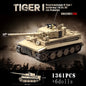 WW2 US T28 Super Heavy Tank Building Blocks Military Brick Model Toy Set