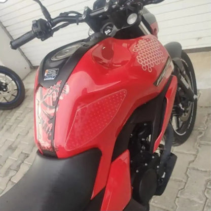 Motorcycle Tank Pad Sticker Anti Slip Traction Fuel Gas Knee Grip Protector