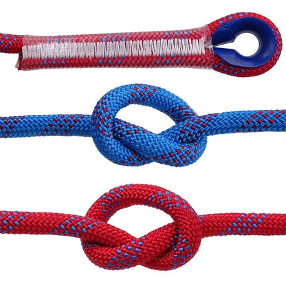 10mm Safety Climbing Rope Static Rock Mountaineering Life Rescue Outdoor Survival