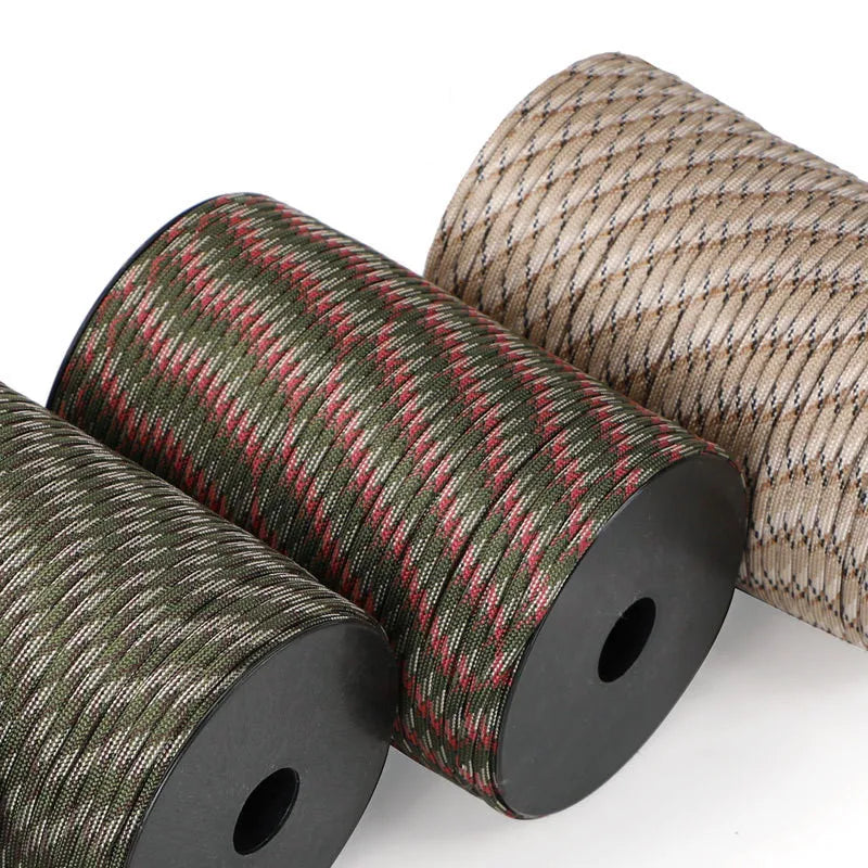 Paracord Rope 50M 4mm Military Standard 9-Core Outdoor Survival Camping
