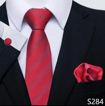 EXPROTAS Tie Pocket Square 8cm Wedding Formal Men’s Accessories