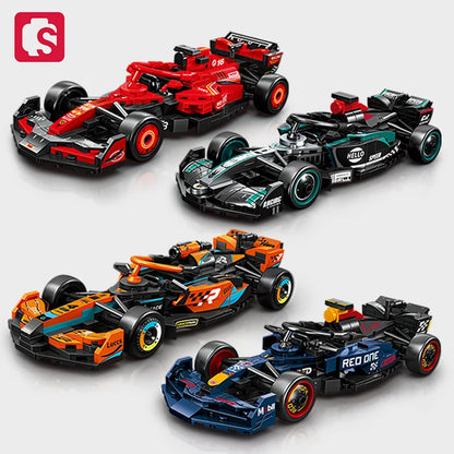 SEMBO BLOCK BK8 Sports Car Building Blocks City Supercar Racing Vehicle Model Toy Gift
