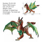Realistic Western Mythology Dragon Action Figure for Kids Gift Toy