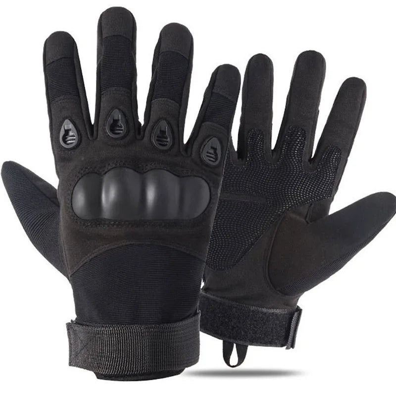 Tactical Finger Gloves Hard Knuckle Half Finger Military Combat Airsoft