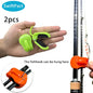 2pcs Fishing Rod Clip Quick-Attach Holder Anti-Slip Tackle Organizer