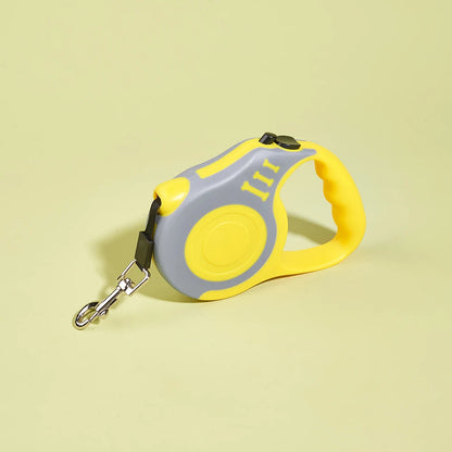Retractable Dog Lead 3m 5m Nylon Leash for Small Medium Large Dogs Cats