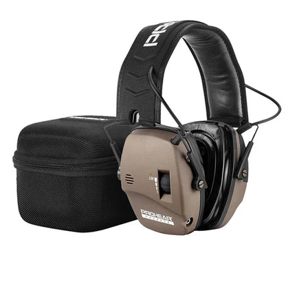ZOHAN-Tactical Hearing Protectors, Electronic Headphones, Hunting Sound Amplification Earmuffs, Anti Noise Ear Helmets for Shoot-EXPROTAS