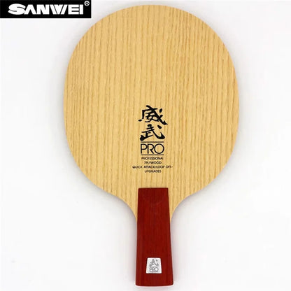 SANWEI V5 Pro Table Tennis Blade 7-ply Pure Wood OFF+ Ping Pong Blade Professional Offensive Attack with Loop Drive-EXPROTAS