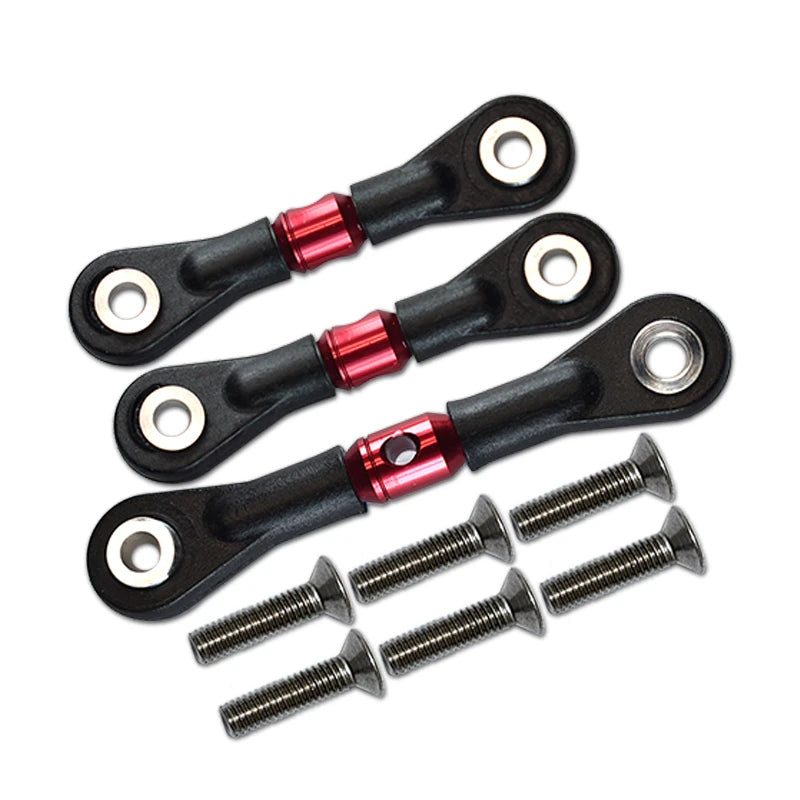 Adjustable Steering Tie Rod for Tamiya TT02 TT02T 1/10 RC Car Parts