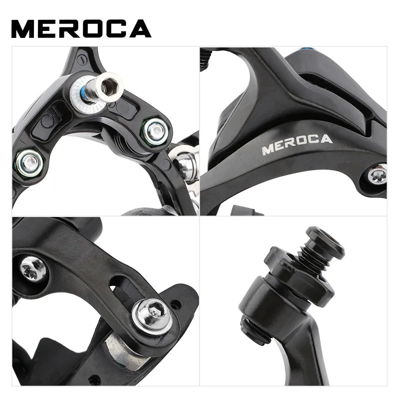 Road Bicycle Brakes  47-57mm Front Rear C Brake Calipers Aluminum Alloy Pull Caliper Front Rear Cycling Brake