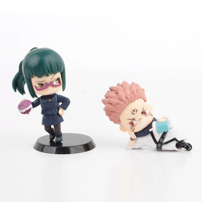 6pcs Jujutsu Kaisen Figure Set 9cm Anime Collectible Models