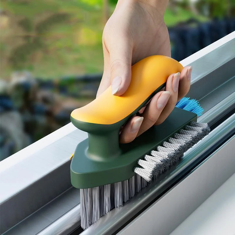 Brush Crevice Brush Cleaning Scraper Floor Bathroom Tile Corner Seam Tool