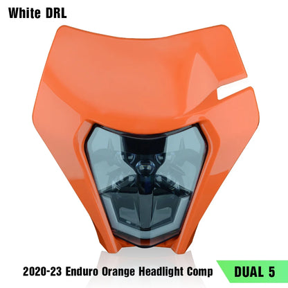 POWERZONE LED Headlight for KTM EXC XCF SX-F SMR Enduro Dirt Bike 2014-2023