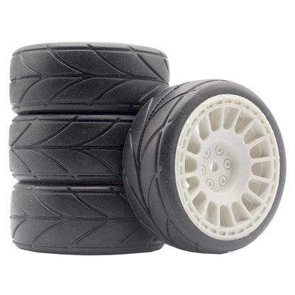 12mm Hex RC Wheels for 1/10 Rally Racing Car HSP HPI Tamiya Traxxas