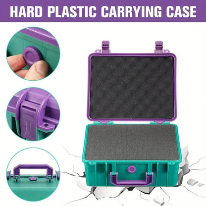 Portable Hardware Storage Box Waterproof Shockproof Dustproof Case 280x240x130mm