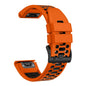 26mm Fit Silicone Strap Band For Garmin Fenix 7X 6X Pro 5X Plus