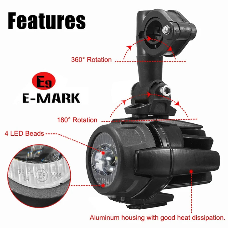 Motorcycle Accessories Fog Lights For HONDA CRF 1100 L CRF 1100L CRF1100L Africa Twin LED Auxiliary Driving Lamps Kit-EXPROTAS