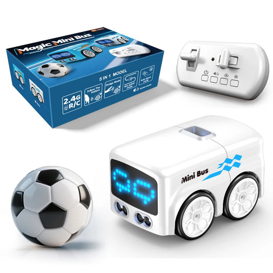 Magic RC Mini Bus Gesture Sensing Remote Control Cartoon Car Follow Toy