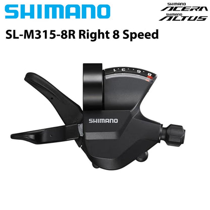 Shimano SL-M315 Rapidfire Plus Trigger Shifter with Cable 2/3x7/8 Speed Options