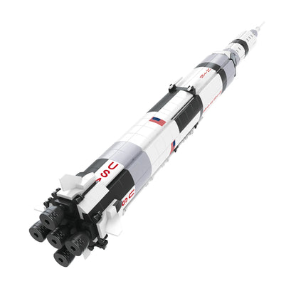 602PCS 59cm The Apollo Saturn V Building Blocks Space Rocket Idea 92176 Series Bricks Kid Toys For Children Birthday Gifts Boys-EXPROTAS