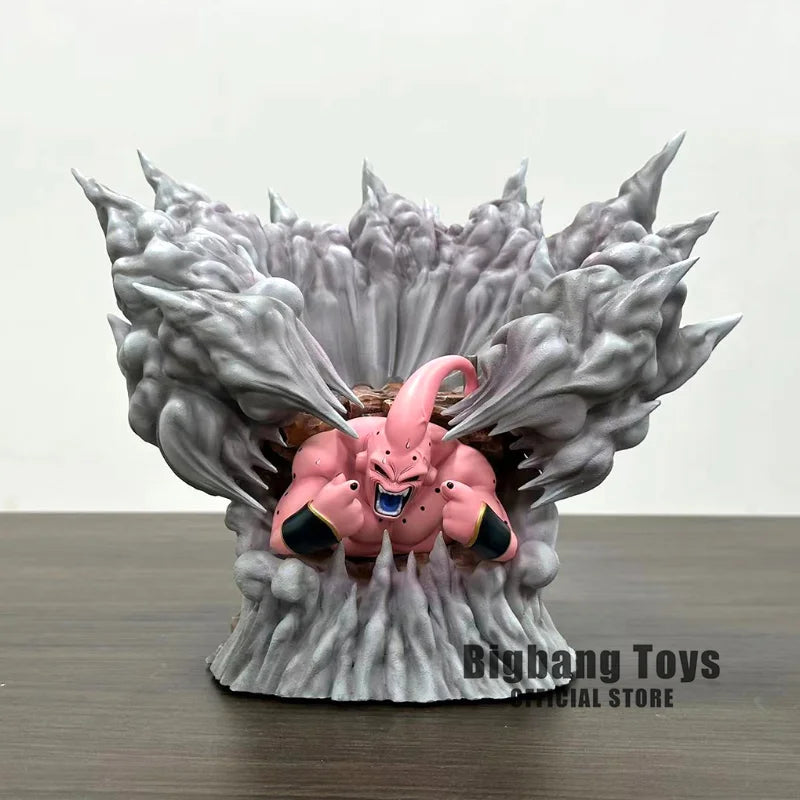 32cm Anime Dragon Ball Z Figurine Majin Buu Figure PVC Statue Collectible Model Toys Gifts-EXPROTAS