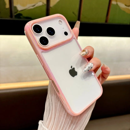 Gradient Candy Clear Case for iPhone 12-17 Air Pro Max Plus Camera Cover