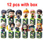 Demon Slayer Blind Box Figure Tanjiro Nezuko Anime PVC Collectible Toy