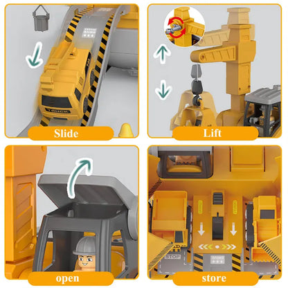 Kids Engineering Vehicle Electric Drill Tool Toys Match Children Educational Assembled Sets Tools For Boys Nut Building Gift-EXPROTAS