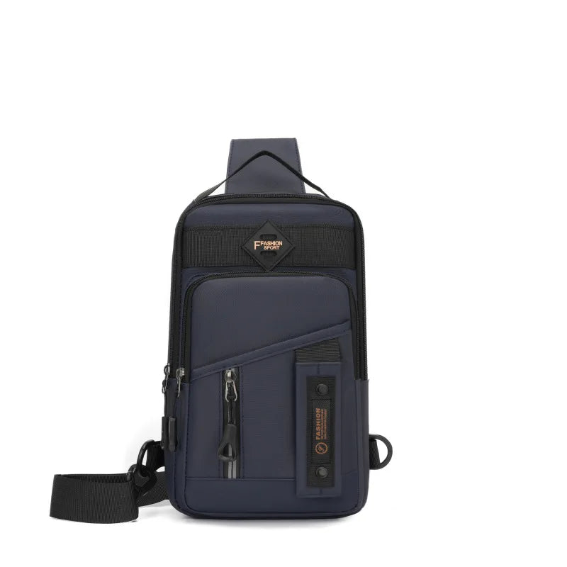 Outdoor Chest Bag Sling Backpack Travel Men Crossbody Shoulder Pack