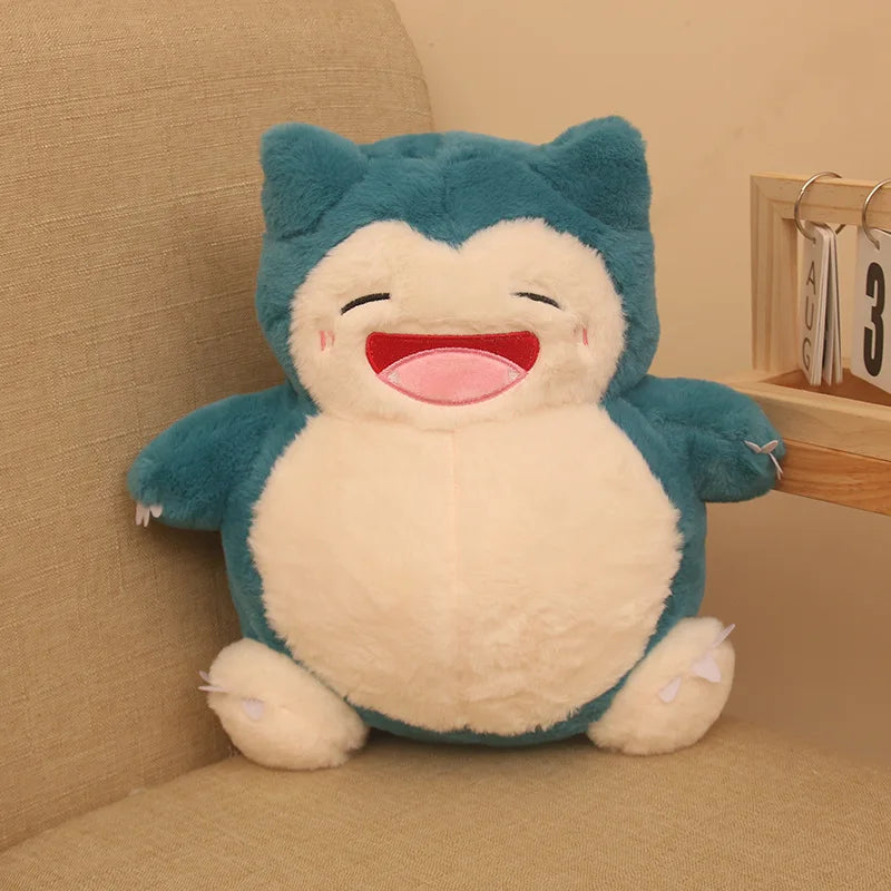 35cm Snorlax Plush Toy Soft Kawaii Stuffed Animal Kids Pillow