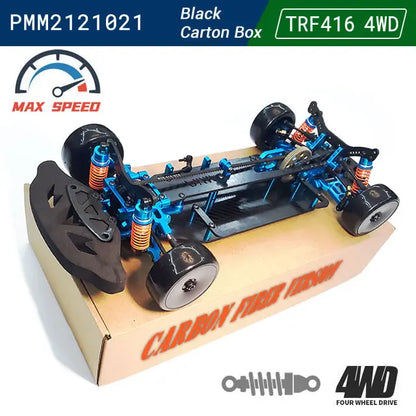 Tamiya Sakura TT02B TT02 TT01 D5 D5S TRF416 1:10 4WD RC Car Carbon Fiber Frame Al Alloy DIY Model Drift Racing Upgrade Parts KIT-EXPROTAS