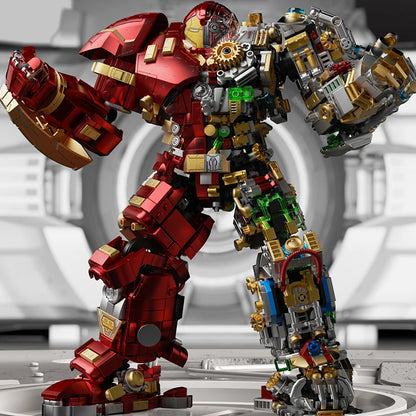 2700+PCS Iron Heroes Mech Building Set DIY Blocks Toy for Kids & Adults
