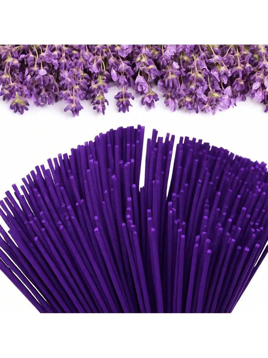 80Pcs Incense Sticks Lavender Fragrance for Families Yoga and Gifts