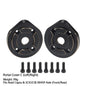 Black Brass Steering Knuckle Portal Cover Weights for Axial Capra SCX10 III