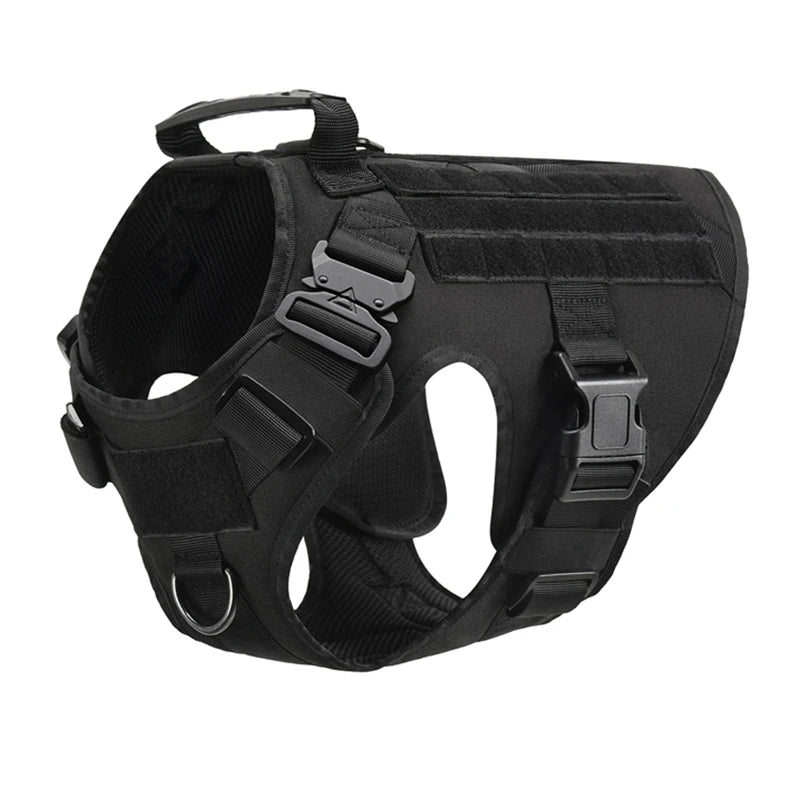 Tactical Military Vest Dog Harness & Leash Set for German Shepherds All Breeds